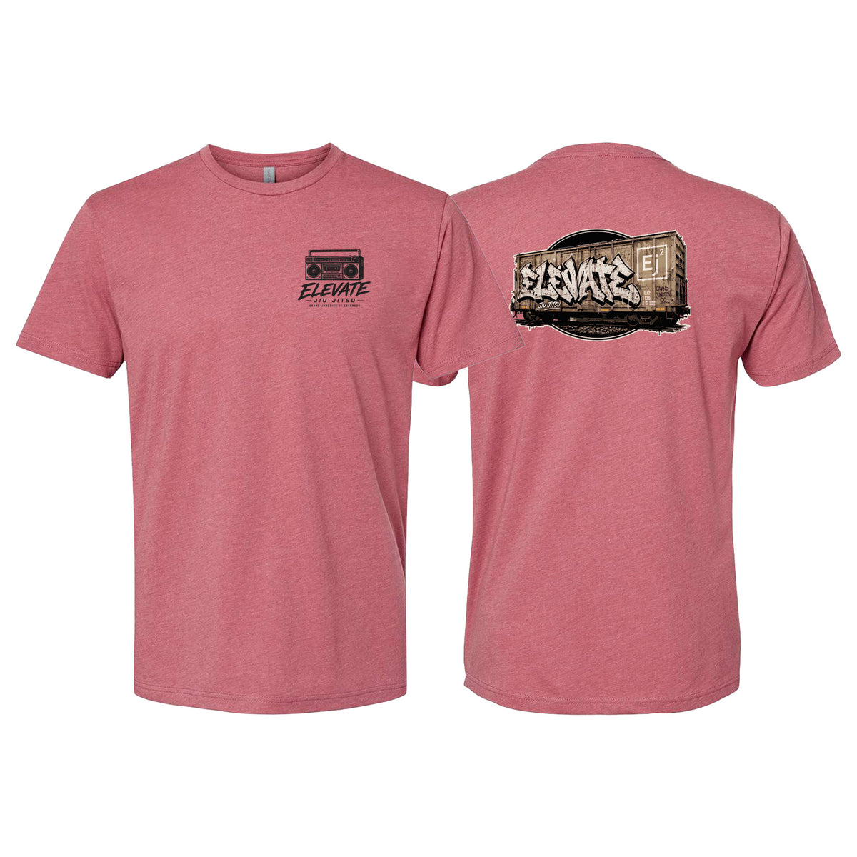 Elevate Next Level CVC Shirt #8211 L (Boombox/Train)