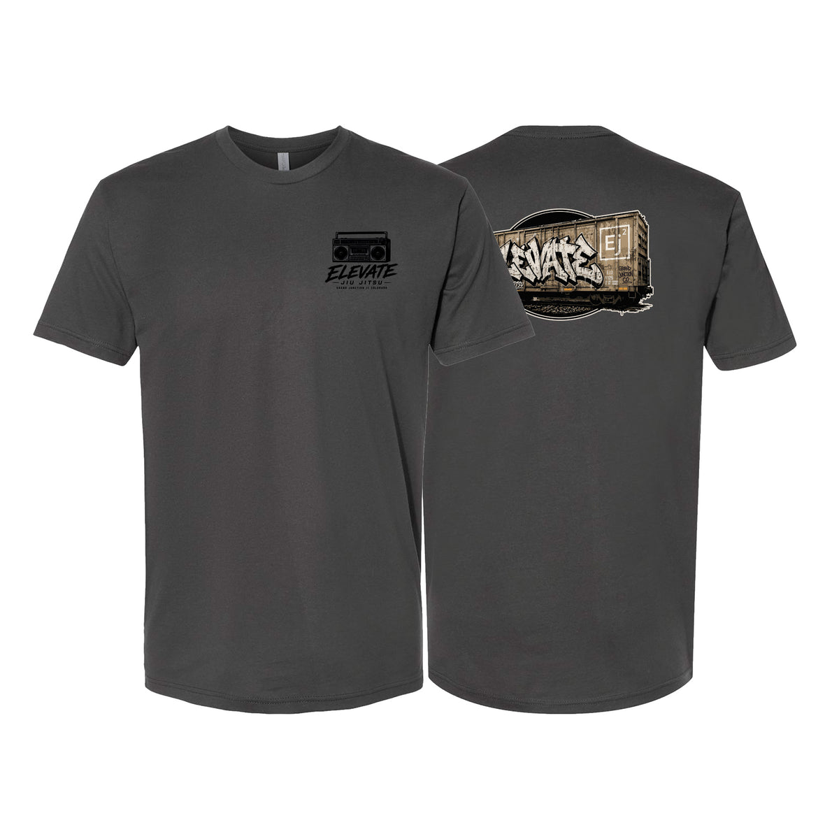 Elevate Next Level Adult Shirts #8211 L (Boombox/Train)
