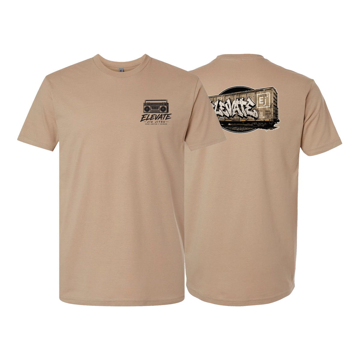 Elevate Next Level Adult Shirts #8211 L (Boombox/Train)