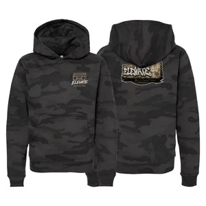Elevate Academy Sweater Kids Hoodie #8211 M (Boombox/Train)