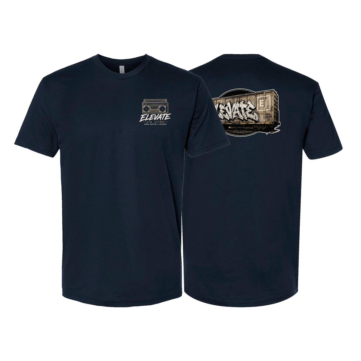 Elevate Next Level Adult Shirts #8211 M (Boombox/Train)