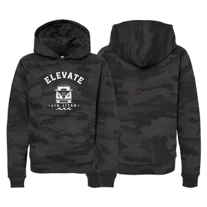 Elevate Academy Sweater Kids Hoodie #8211 O (Retro Van)
