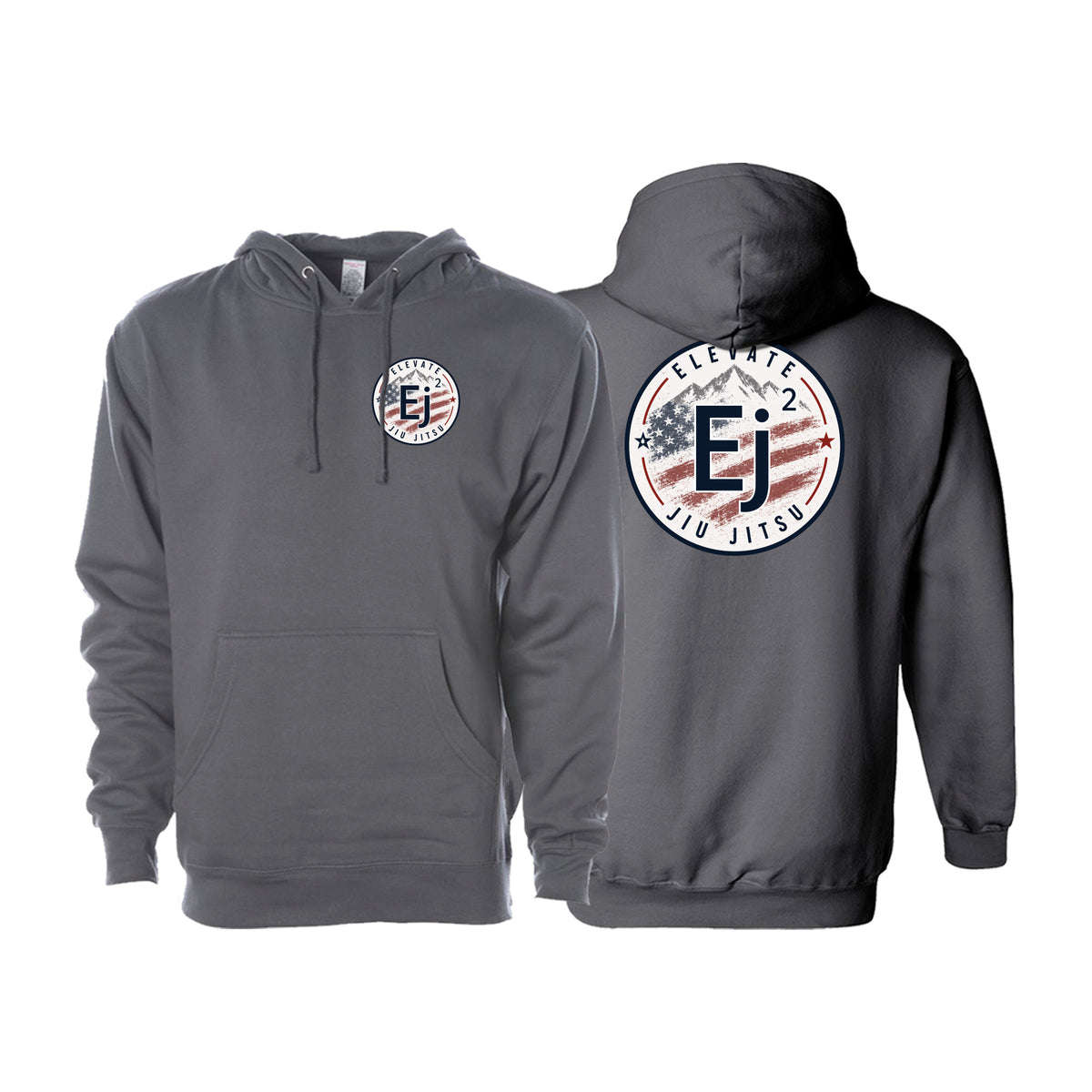 Elevate Academy Sweater Hoodie #8211 P (American Flag)