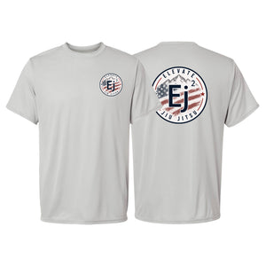 Elevate Dry Fit Shirts #8211 P (American Flag)