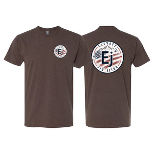 Elevate Next Level CVC Shirt #8211 P (American Flag)