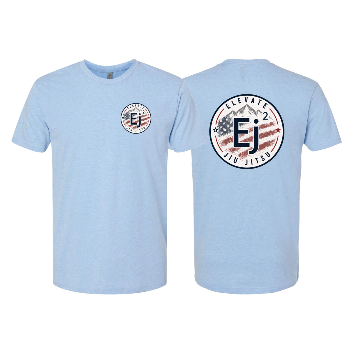 Elevate Next Level CVC Shirt #8211 P (American Flag)