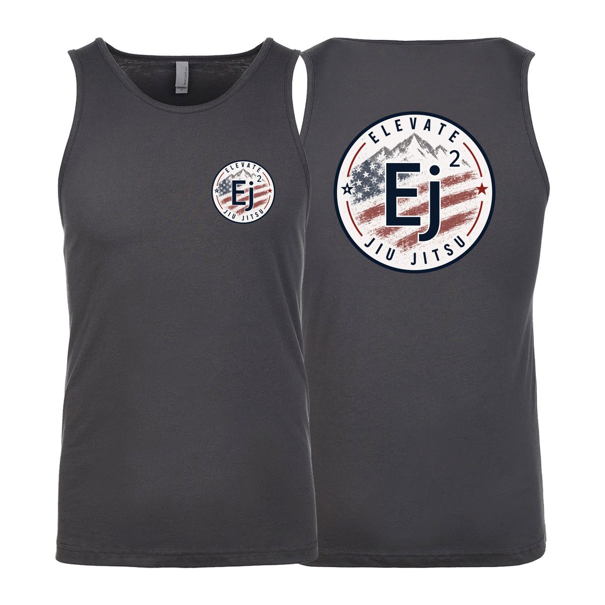Elevate Next Level Tank Tops #8211 P (American Flag)