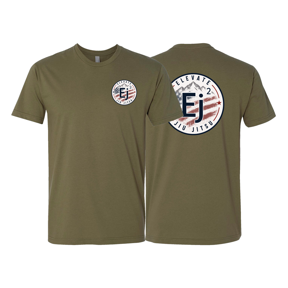 Elevate Next Level Adult Shirts #8211 P (American Flag)