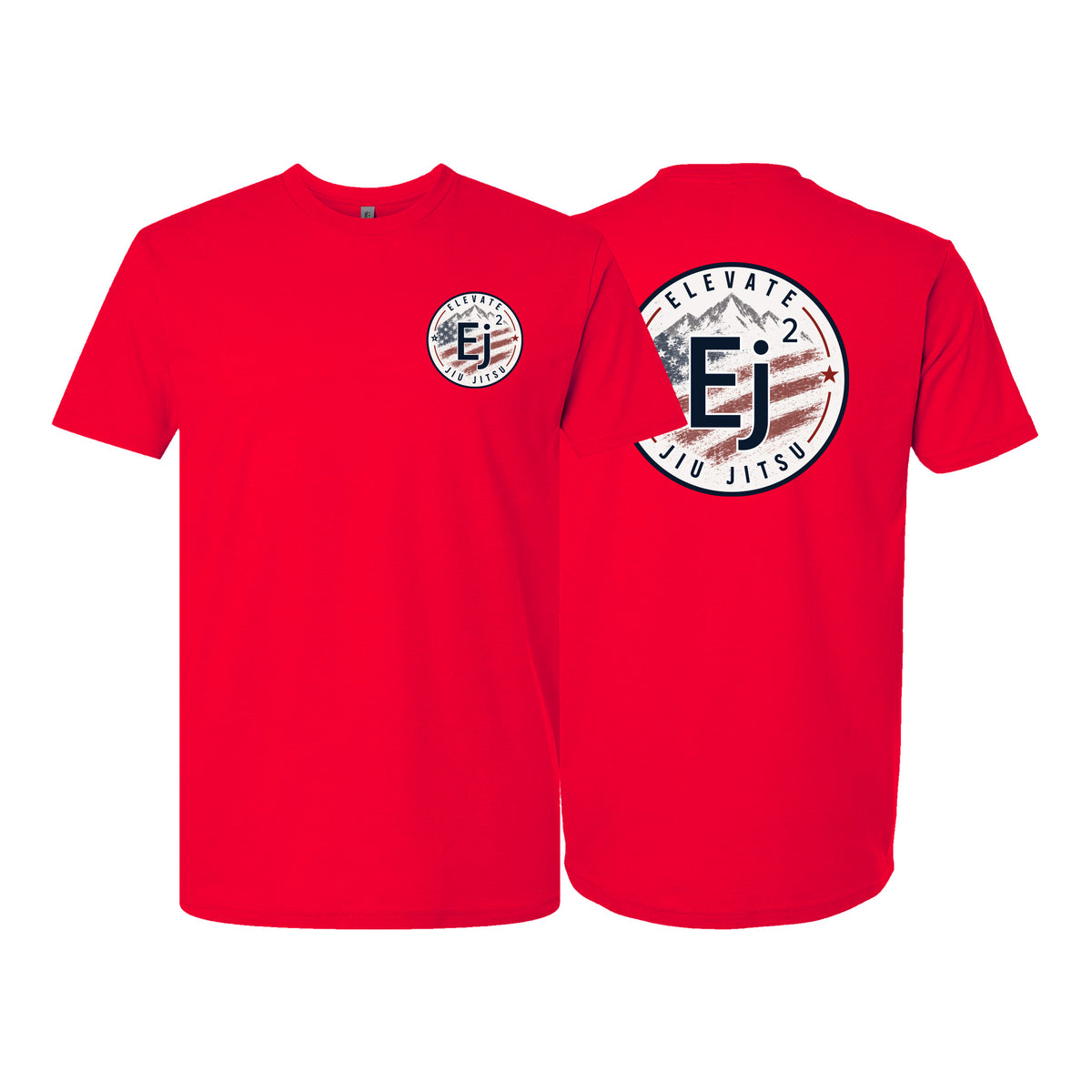 Elevate Next Level Adult Shirts #8211 P (American Flag)