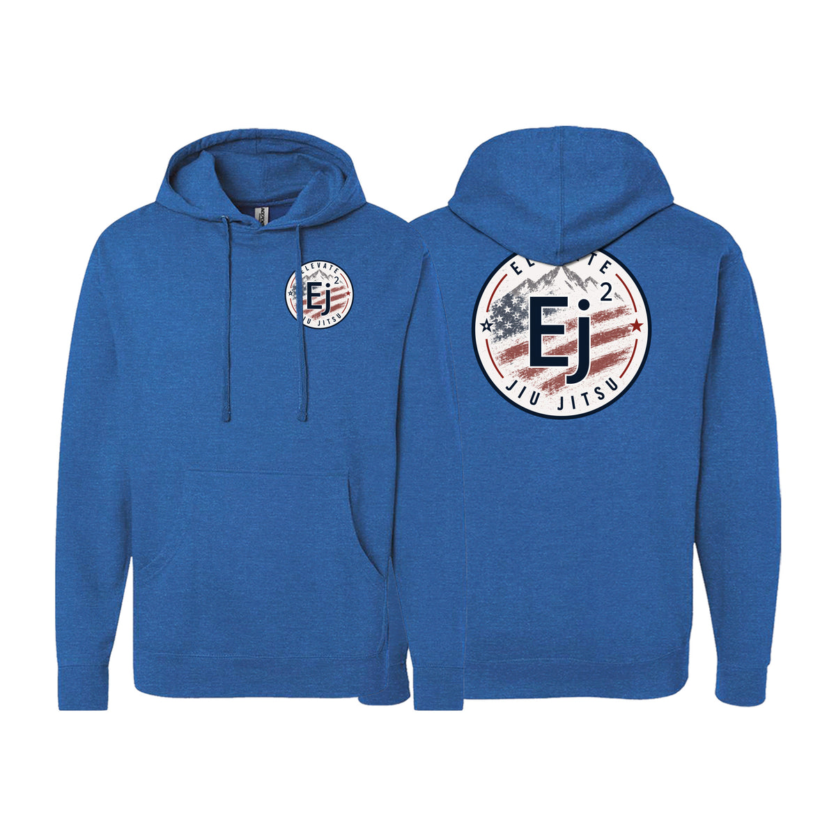 Elevate Academy Sweater Hoodie #8211 P (American Flag)