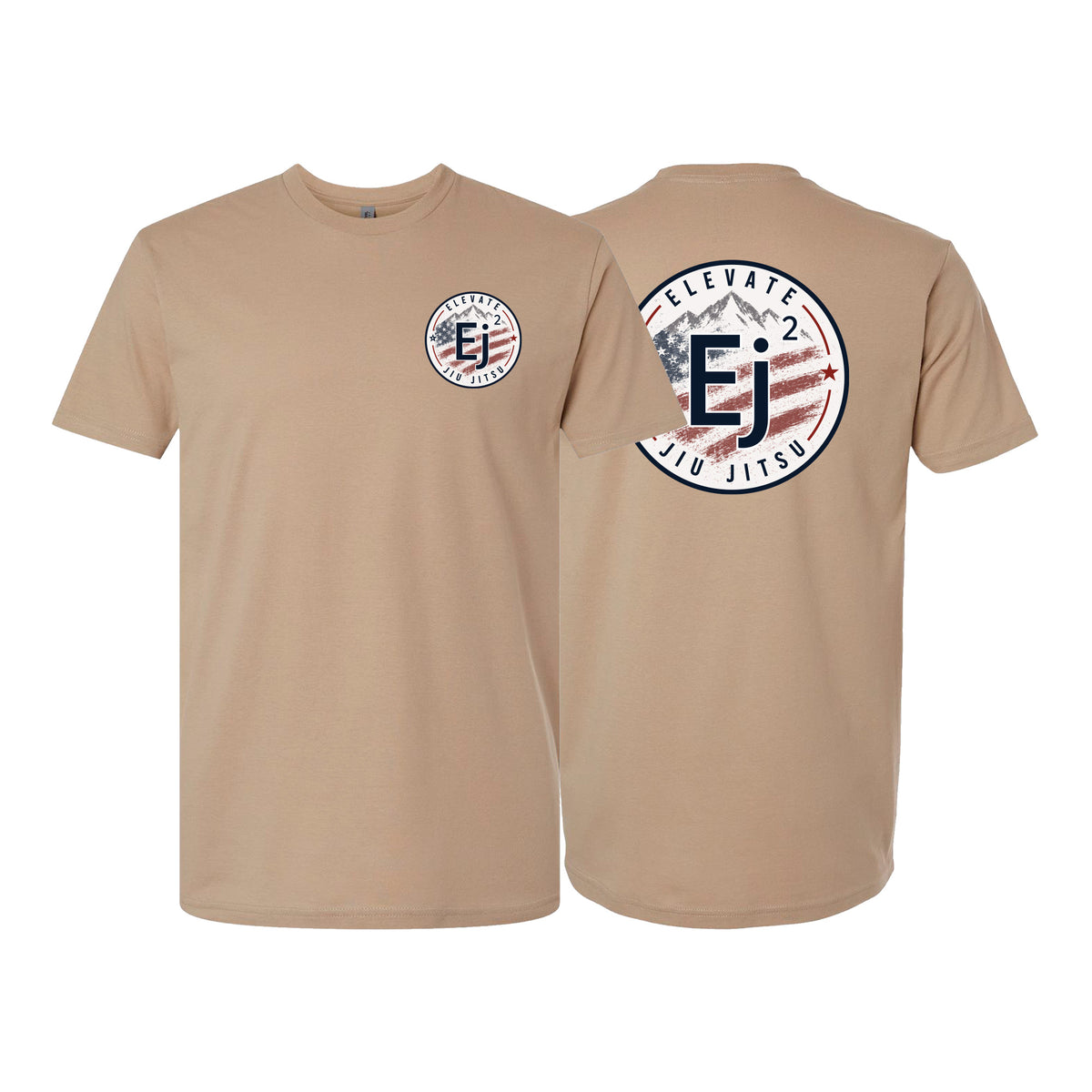 Elevate Next Level Adult Shirts #8211 P (American Flag)