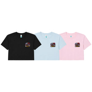 Xeque Mate Jiu Jitsu Women's Cropped Shirts #8236 C