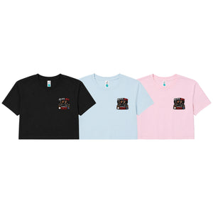 Xeque Mate Jiu Jitsu Women's Cropped Shirts #8236 D