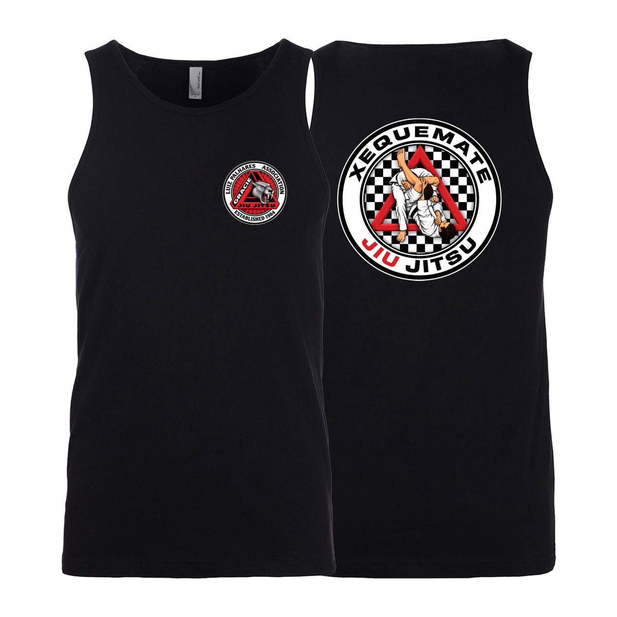 Xeque Mate Jiu Jitsu Next Level Tank Tops #8236 F