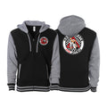 Xeque Mate Jiu Jitsu Varsity Zip-Up Hoodies #8236 F