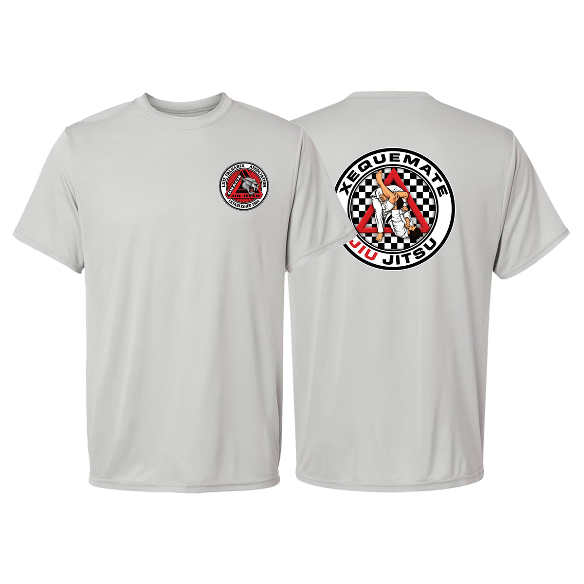 Xeque Mate Jiu Jitsu Dry Fit Shirts #8236 F