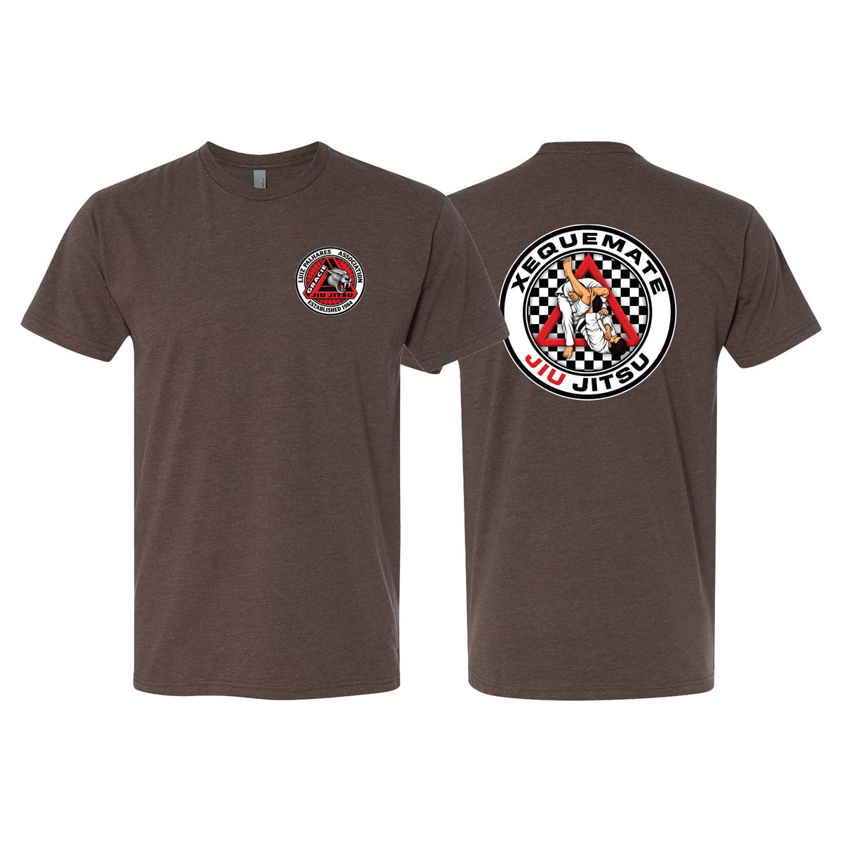 Xeque Mate Jiu Jitsu Next Level CVC Shirt #8236 F