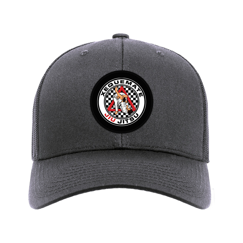 Xeque Mate Jiu Jitsu Academy Trucker Hat #8236 F