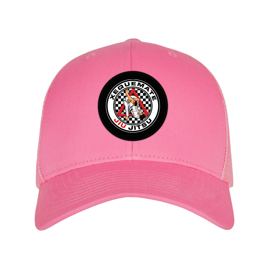 Xeque Mate Jiu Jitsu Academy Trucker Hat #8236 F