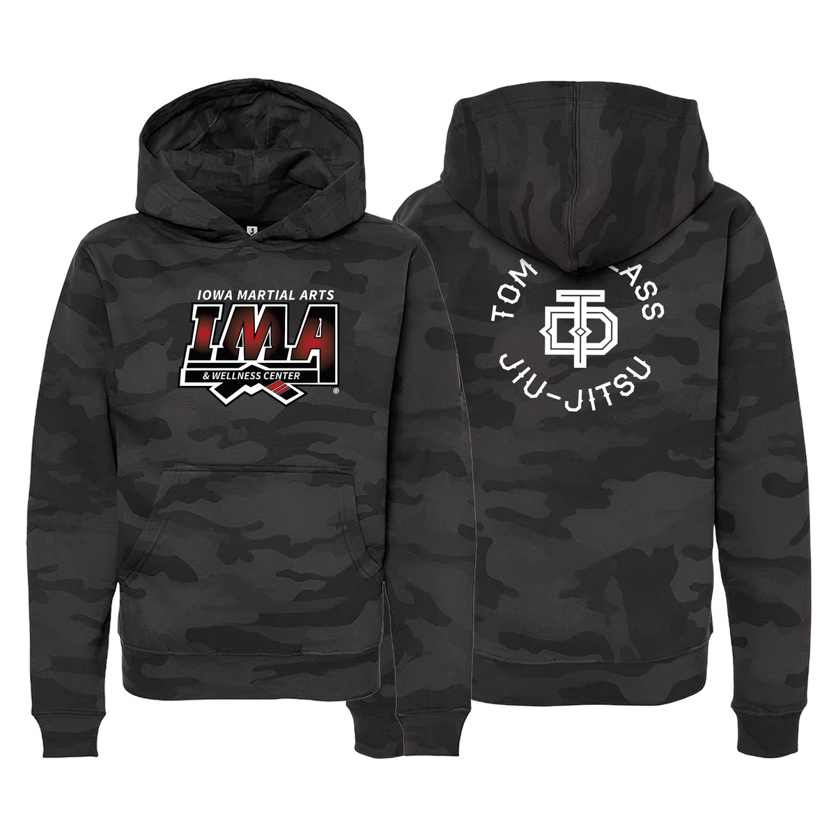 Iowa MA Academy Sweater Kids Hoodie #8223 A