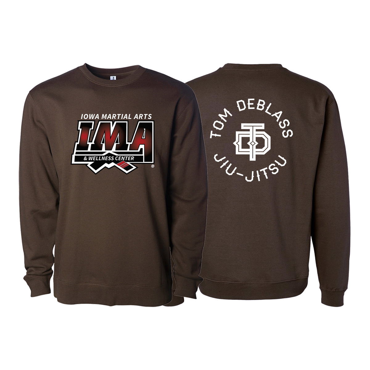 Iowa MA Crewneck Sweatshirt #8223 A