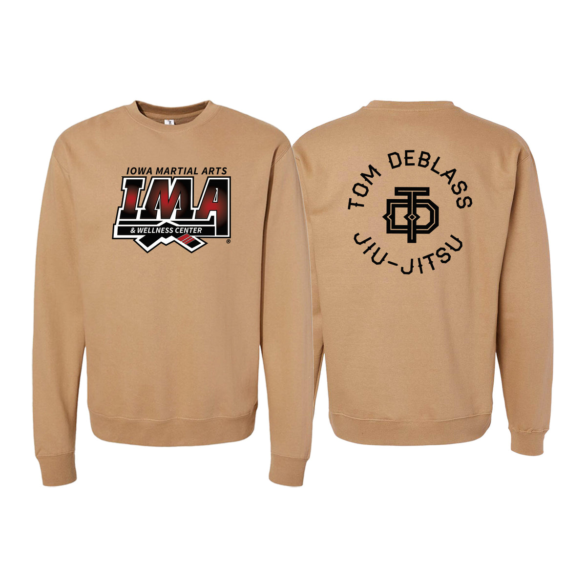 Iowa MA Crewneck Sweatshirt #8223 A