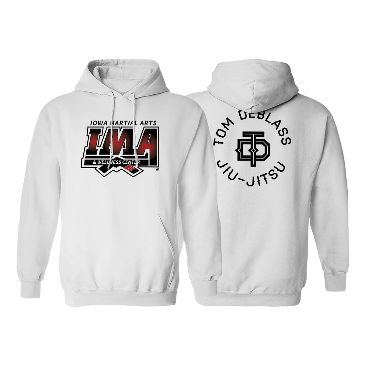 Iowa MA Academy Sweater Hoodie #8223 A