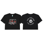 Iowa MA Women's Cropped Shirts #8223 A