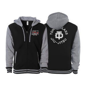 Iowa MA Varsity Zip-Up Hoodies #8223 A
