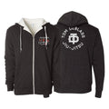 Iowa MA Sherpa Lined Zip-Up Hoodie #8223 B