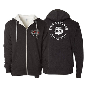 Iowa MA Sherpa Lined Zip-Up Hoodie #8223 A