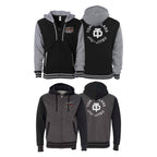 Iowa MA Varsity Zip-Up Hoodies #8223 B
