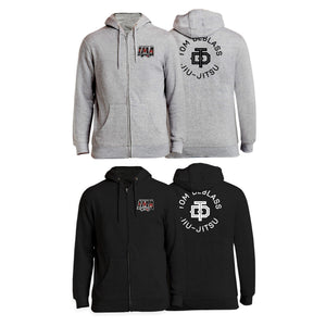 Iowa MA Zip-Up Hoodies #8223 A