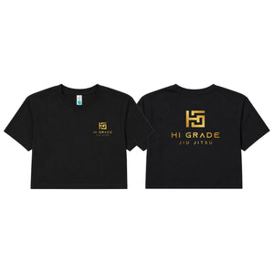 HI Grade Jiu-Jitsu Women's Cropped Shirts #8228 A