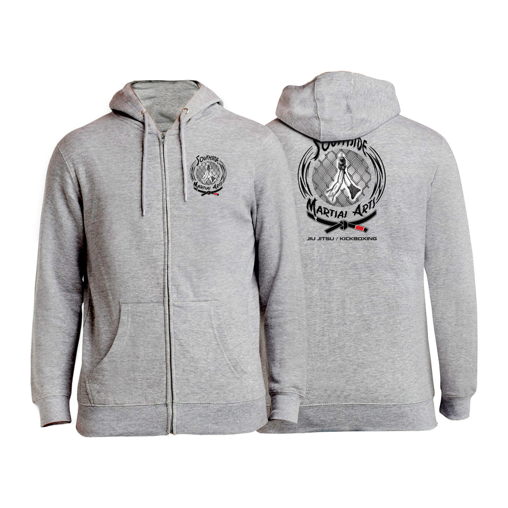 Southside Martial Arts Zip-Up Hoodies #8222 B