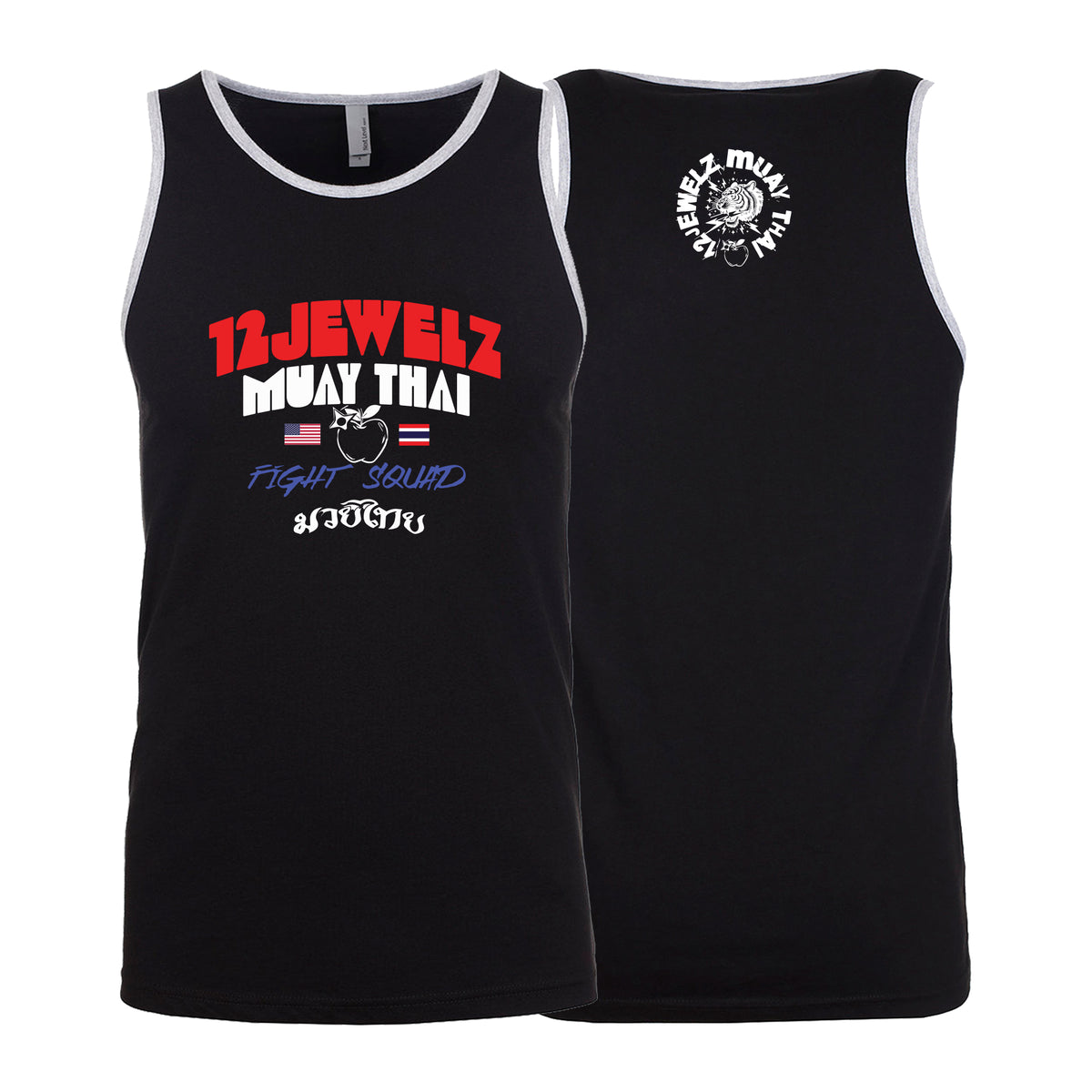 12 Jewelz Muay Thai Next Level Tank Tops #8225 A