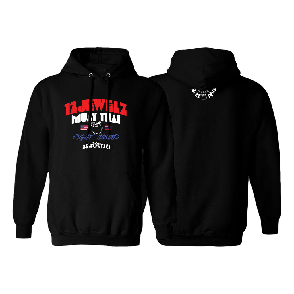 12 Jewelz Muay Thai Academy Sweater Hoodie #8225 A