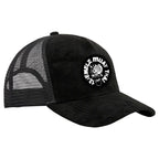 12 Jewelz Muay Thai Suede Trucker Hat #8225 A