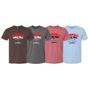 12 Jewelz Muay Thai Next Level CVC Shirt #8225 A