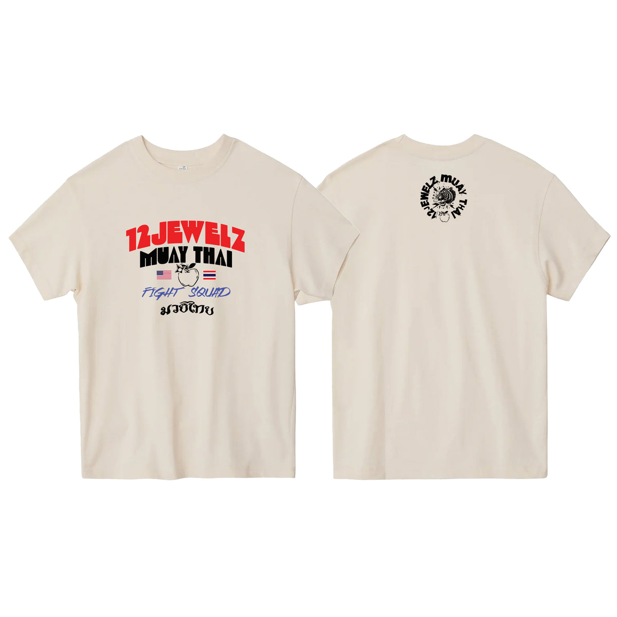 12 Jewelz Muay Thai Oversized Adult Shirts #8225 A