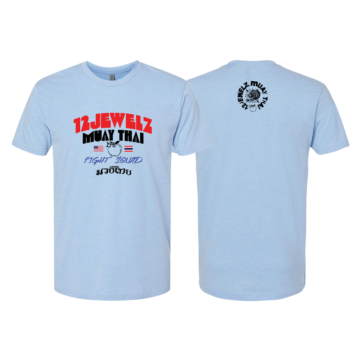 12 Jewelz Muay Thai Next Level CVC Shirt #8225 A