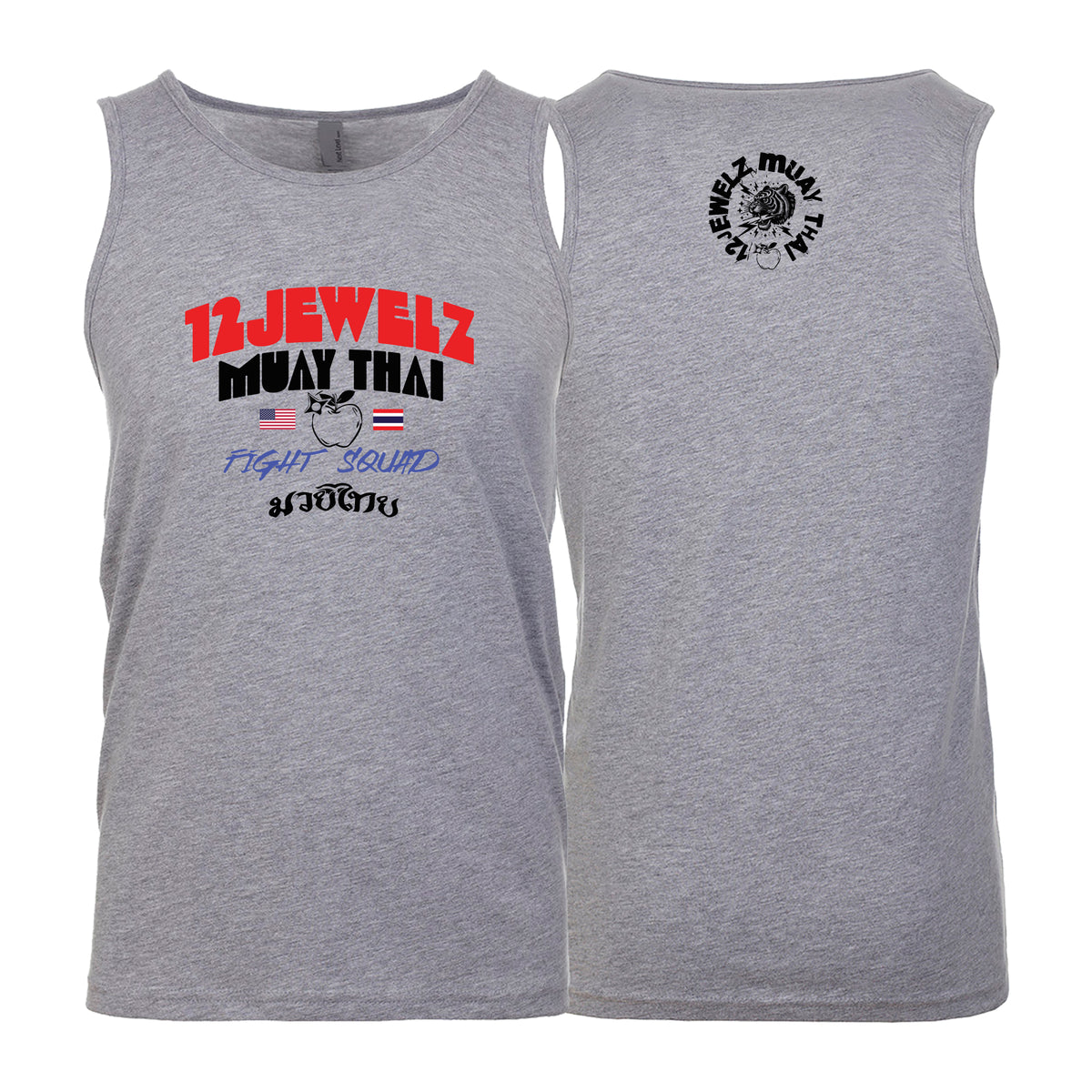 12 Jewelz Muay Thai Next Level Tank Tops #8225 A