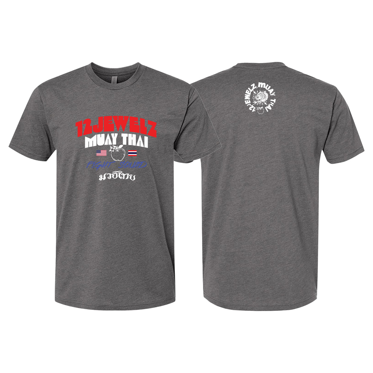 12 Jewelz Muay Thai Next Level CVC Shirt #8225 A