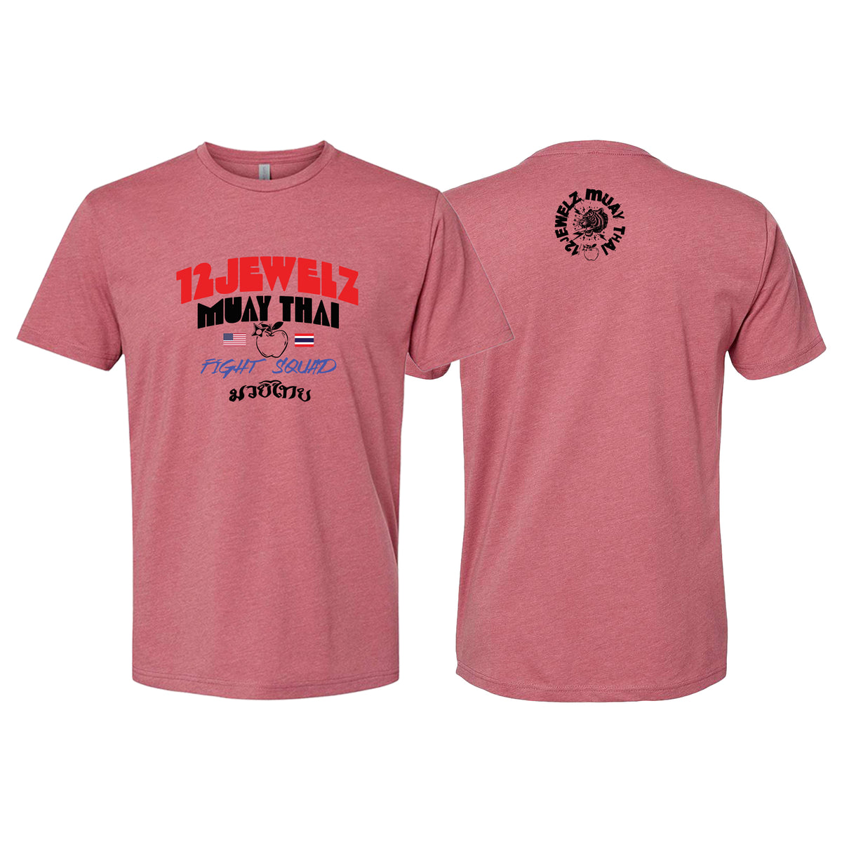 12 Jewelz Muay Thai Next Level CVC Shirt #8225 A