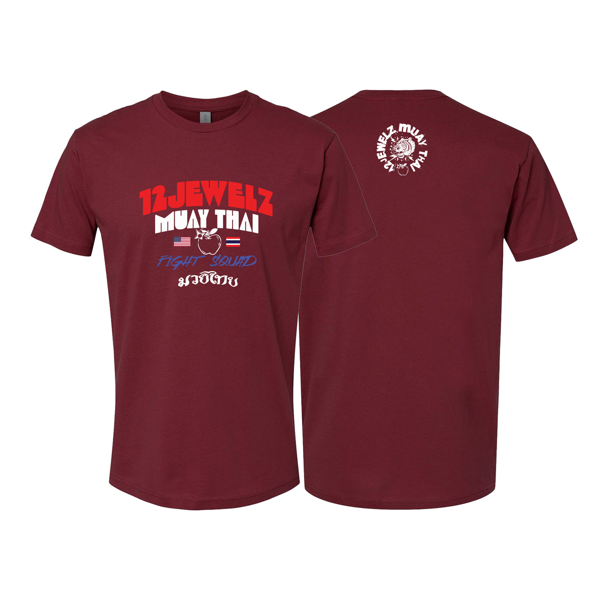 12 Jewelz Muay Thai Next Level Adult Shirts #8225 A