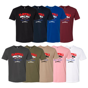 12 Jewelz Muay Thai Next Level Adult Shirts #8225 A