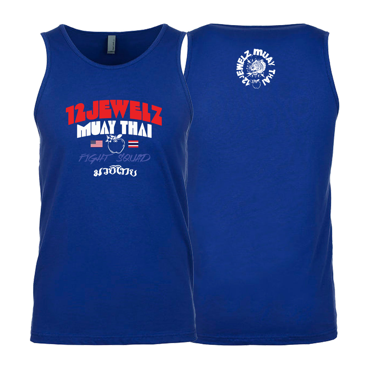 12 Jewelz Muay Thai Next Level Tank Tops #8225 A