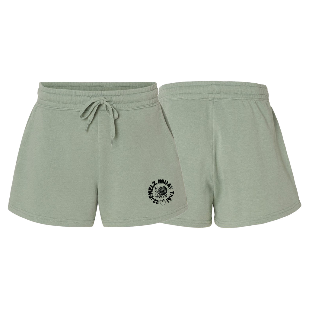 12 Jewelz Muay Thai Women's Sweatshorts #8225 A
