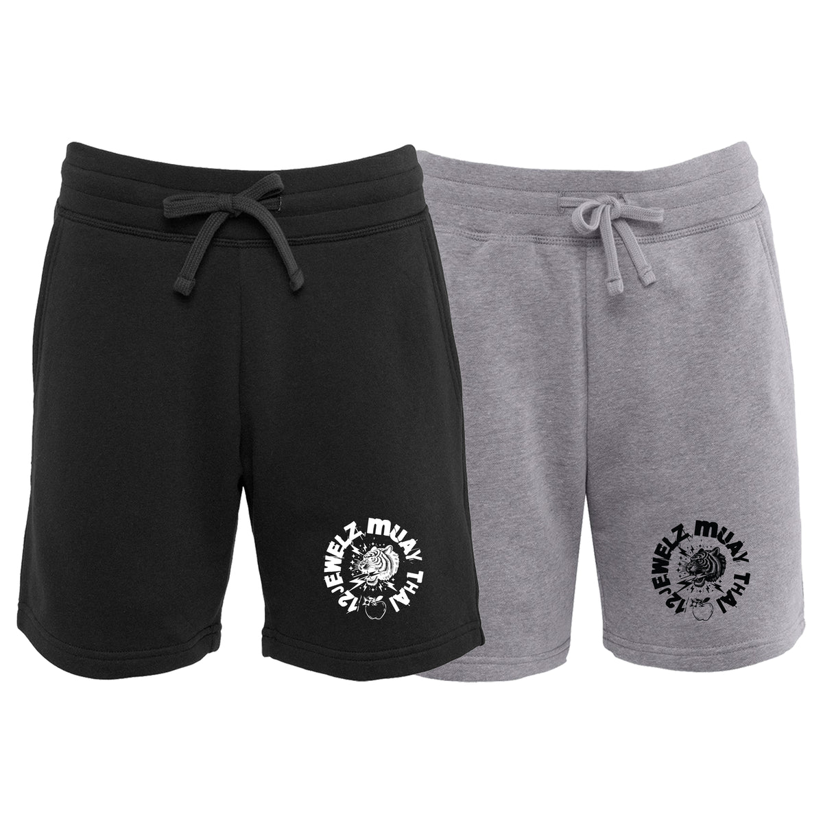 12 Jewelz Muay Thai Sweat Shorts #8225 A