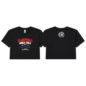 12 Jewelz Muay Thai Women's Cropped Shirts #8225 A